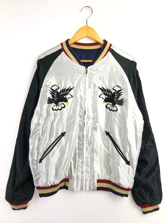 【中古品】【メンズ】 TAILOR 東洋 テーラー 東洋 EAGLE×DRAGON&TIGER SOUVENIR JACKET TT15273 スーベニア ジャケット 145-260325-rt-06-tag サイズ：XL カラー：ブルー/ホワイト 万代Net店
