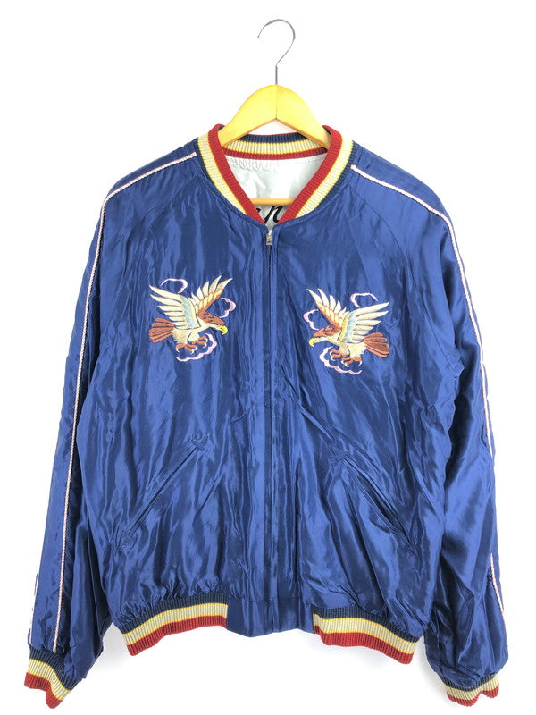 【中古品】【メンズ】 TAILOR 東洋 テーラー 東洋 EAGLE×DRAGON&TIGER SOUVENIR JACKET TT15273 スーベニア ジャケット 145-260325-rt-06-tag サイズ：XL カラー：ブルー/ホワイト 万代Net店