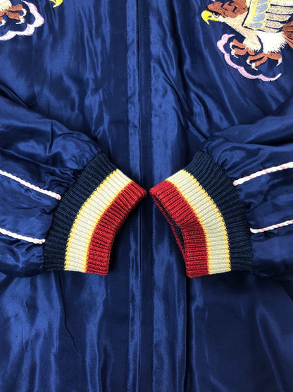 【中古品】【メンズ】 TAILOR 東洋 テーラー 東洋 EAGLE×DRAGON&TIGER SOUVENIR JACKET TT15273 スーベニア ジャケット 145-260325-rt-06-tag サイズ：XL カラー：ブルー/ホワイト 万代Net店