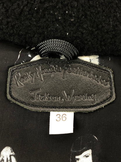 【中古品】【メンズ】 WACKO MARIA ワコマリア × ROCKY MOUNTAIN FEATHERBED ロッキー マウンテン フェザー ベッド DOWN VEST ダウンベスト トップス 142-260325-rt-01-tag サイズ：36 カラー：ブラック 万代Net店