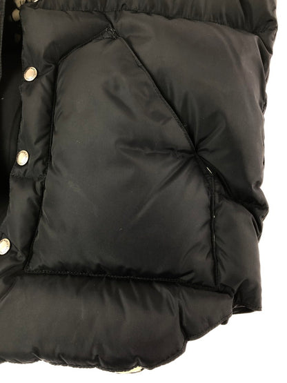 【中古品】【メンズ】 WACKO MARIA ワコマリア × ROCKY MOUNTAIN FEATHERBED ロッキー マウンテン フェザー ベッド DOWN VEST ダウンベスト トップス 142-260325-rt-01-tag サイズ：36 カラー：ブラック 万代Net店
