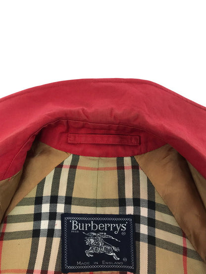 【現状渡し品】【レディース】 Burberrys バーバリーズ SOUTIEN COLLAR COAT ステンカラーコート アウター 168-260407-na-10-tag サイズ：サイズ表記なし下記参照 カラー：レッド 万代Net店