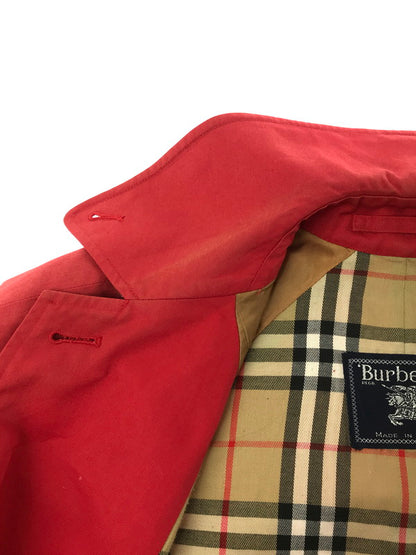 【現状渡し品】【レディース】 Burberrys バーバリーズ SOUTIEN COLLAR COAT ステンカラーコート アウター 168-260407-na-10-tag サイズ：サイズ表記なし下記参照 カラー：レッド 万代Net店