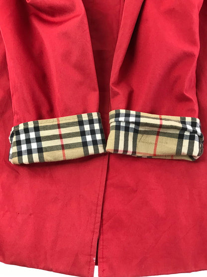 【現状渡し品】【レディース】 Burberrys バーバリーズ SOUTIEN COLLAR COAT ステンカラーコート アウター 168-260407-na-10-tag サイズ：サイズ表記なし下記参照 カラー：レッド 万代Net店