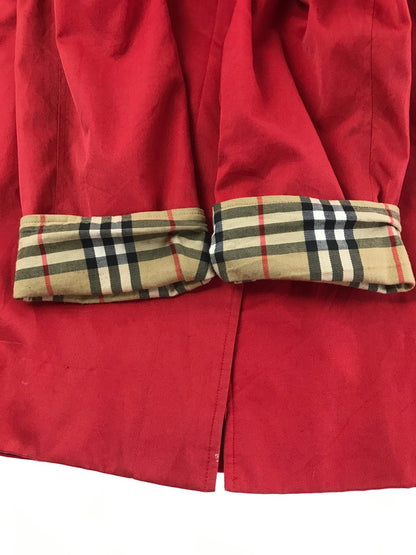 【現状渡し品】【レディース】 Burberrys バーバリーズ SOUTIEN COLLAR COAT ステンカラーコート アウター 168-260407-na-10-tag サイズ：サイズ表記なし下記参照 カラー：レッド 万代Net店