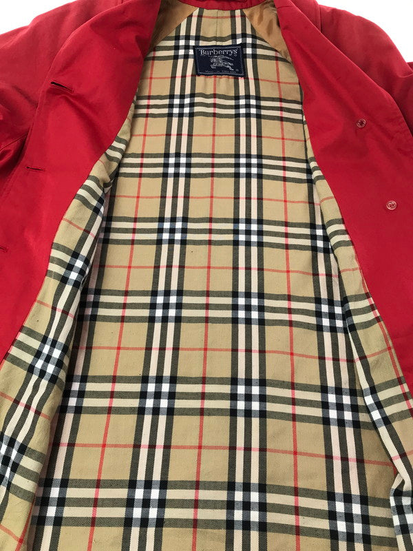 【現状渡し品】【レディース】 Burberrys バーバリーズ SOUTIEN COLLAR COAT ステンカラーコート アウター 168-260407-na-10-tag サイズ：サイズ表記なし下記参照 カラー：レッド 万代Net店