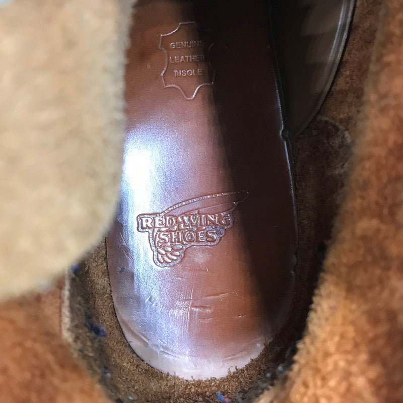 【中古品】【メンズ】 RED WING レッドウィング HERITAGE WORK 6 ROUND TOE BOOT 9107 ヘリテージワーク 6 ラウンド トゥ ブーツ 靴 164-260405-rt-06-tag サイズ：27.5cm US9 1/2 カラー：ブラウン 万代Net店