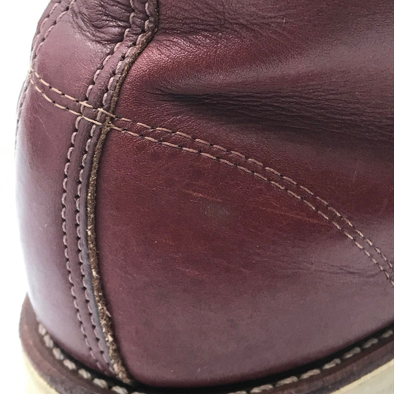 【中古品】【メンズ】 RED WING レッドウィング WORK CHUKKA 3139 #3139 ワーク チャッカ 靴 164-260405-rt-07-tag サイズ：26.5cm US8 1/2 カラー：ブラウン 万代Net店