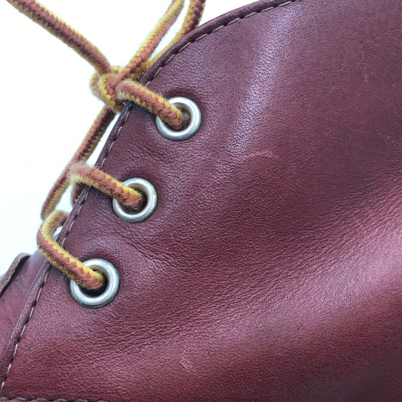 【中古品】【メンズ】 RED WING レッドウィング WORK CHUKKA 3139 #3139 ワーク チャッカ 靴 164-260405-rt-07-tag サイズ：26.5cm US8 1/2 カラー：ブラウン 万代Net店