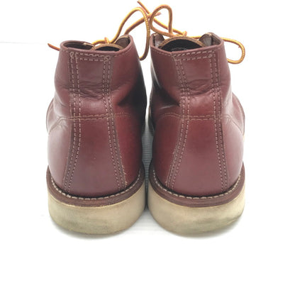 【中古品】【メンズ】 RED WING レッドウィング WORK CHUKKA 3139 #3139 ワーク チャッカ 靴 164-260405-rt-07-tag サイズ：26.5cm US8 1/2 カラー：ブラウン 万代Net店