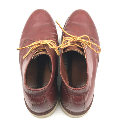 【中古品】【メンズ】 RED WING レッドウィング WORK CHUKKA 3139 #3139 ワーク チャッカ 靴 164-260405-rt-07-tag サイズ：26.5cm US8 1/2 カラー：ブラウン 万代Net店