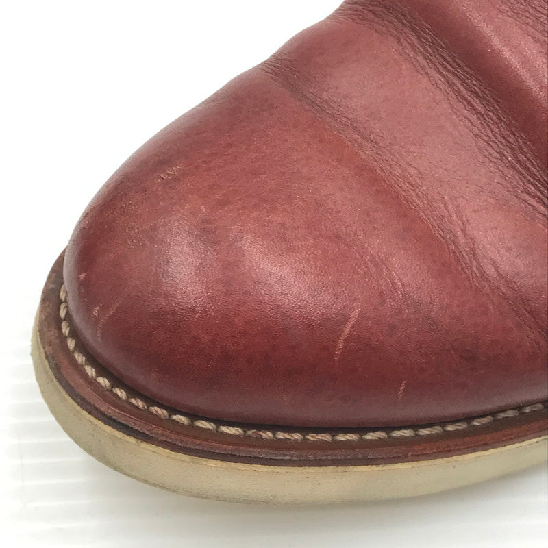 【中古品】【メンズ】 RED WING レッドウィング WORK CHUKKA 3139 #3139 ワーク チャッカ 靴 164-260405-rt-07-tag サイズ：26.5cm US8 1/2 カラー：ブラウン 万代Net店