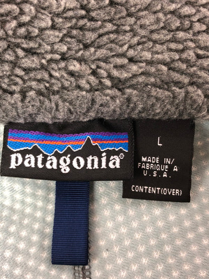 【中古品】【メンズ】 patagonia パタゴニア CLASSIC RETRO-X 23055 99年製 USA製 クラシック レトロ エックス 144-260325-rt-07-tag サイズ：L カラー：グレー 万代Net店