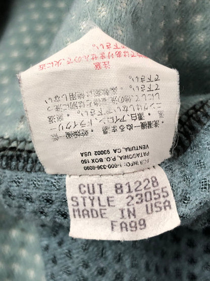 【中古品】【メンズ】 patagonia パタゴニア CLASSIC RETRO-X 23055 99年製 USA製 クラシック レトロ エックス 144-260325-rt-07-tag サイズ：L カラー：グレー 万代Net店