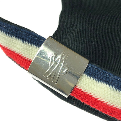 【中古品】【メンズ】 MONCLER モンクレール BERRETTO BASEBALL CAP I10913B00034 ベレット ベースボール キャップ 帽子 185-260401-na-17-tag サイズ：UNI カラー：ブラック 万代Net店