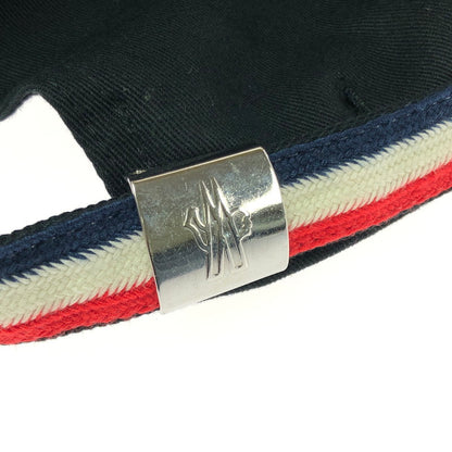 【中古品】【メンズ】 MONCLER モンクレール BERRETTO BASEBALL CAP I10913B00034 ベレット ベースボール キャップ 帽子 185-260401-na-17-tag サイズ：UNI カラー：ブラック 万代Net店