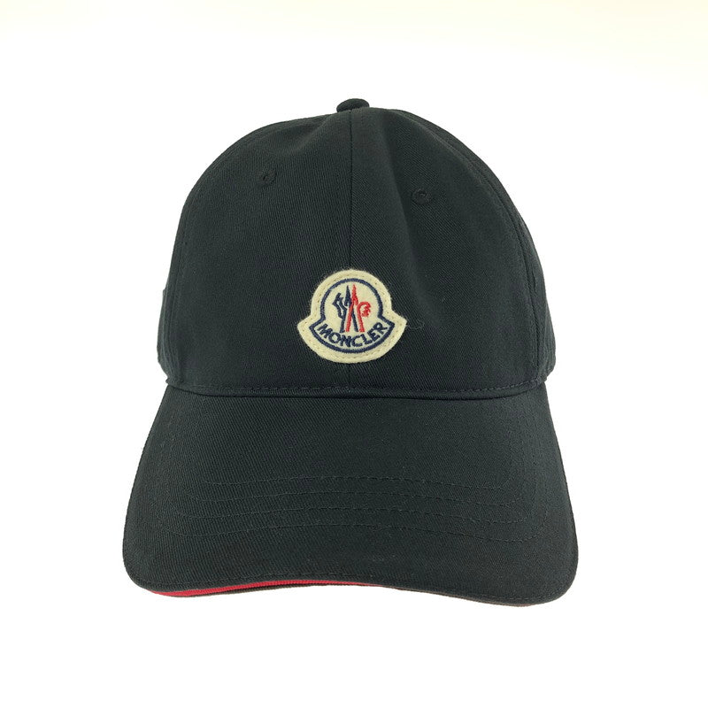 【中古品】【メンズ】 MONCLER モンクレール BERRETTO BASEBALL CAP I10913B00034 ベレット ベースボール キャップ 帽子 185-260401-na-17-tag サイズ：UNI カラー：ブラック 万代Net店