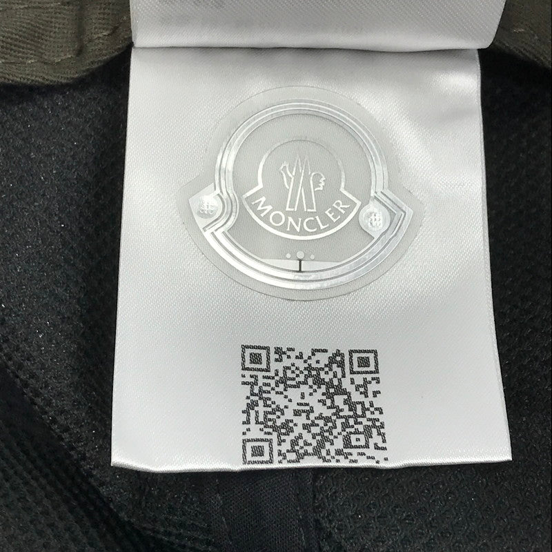 【中古品】【メンズ】 MONCLER モンクレール BERRETTO BASEBALL CAP I10913B00034 ベレット ベースボール キャップ 帽子 185-260401-na-17-tag サイズ：UNI カラー：ブラック 万代Net店