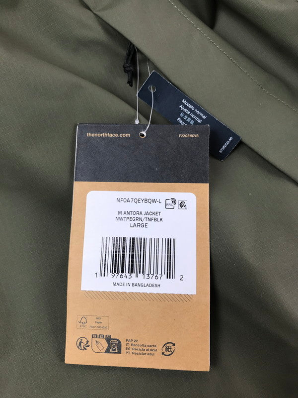 【中古美品】【メンズ】 THE NORTH FACE ザ・ノースフェイス ANTORA JACKET NF0A7QEY アントラジャケット ライトアウター 144-260324-na-09-tag サイズ：L カラー：オリーブ系 万代Net店