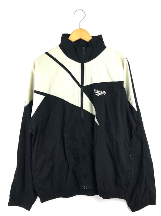 【現状渡し品】【メンズ】 Reebok リーボック 90'S NYLON JACKET 90年代 ナイロンジャケット ライトアウター 146-260328-na-15-tag サイズ：M カラー：ブラック 万代Net店