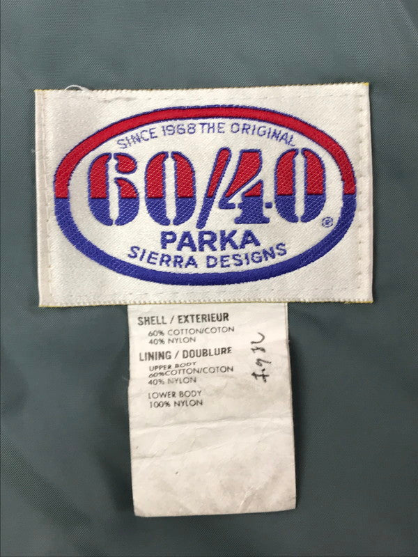 【現状渡し品】【メンズ】 SIERRA DESIGNS シェラデザイン 60 40クロス MOUNTAIN PARKA マウンテンパーカー アウター 144-260328-na-16-tag サイズ：M カラー：ネイビー 万代Net店