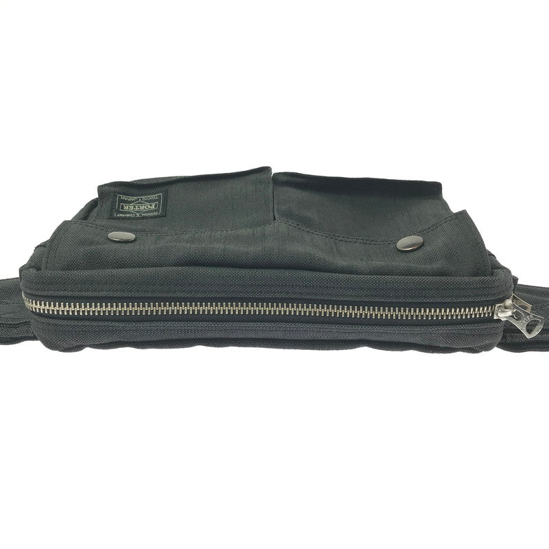 【中古品】【メンズ】 PORTER ポーター SMOKY 2WAY SHOULDER BAG 592-26369 スモーキー ショルダーバッグ カバン 188-260428-na-03-tagh カラー：ブラック 万代Net店