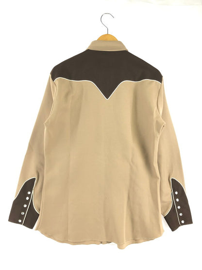 【中古品】【メンズ】 H BAR C エイチ バー シー 50～60's RAINBOW-STITCH WESTERN SHIRT 50～60年代 レインボーステッチ ウエスタンシャツ トップス 146-260809-rt-01-tagh サイズ：不明 下記参照 カラー：ブラウン 万代Net店