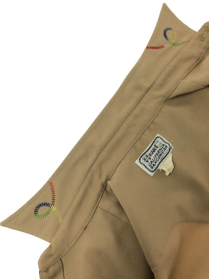 【中古品】【メンズ】 H BAR C エイチ バー シー 50～60's RAINBOW-STITCH WESTERN SHIRT 50～60年代 レインボーステッチ ウエスタンシャツ トップス 146-260809-rt-01-tagh サイズ：不明 下記参照 カラー：ブラウン 万代Net店