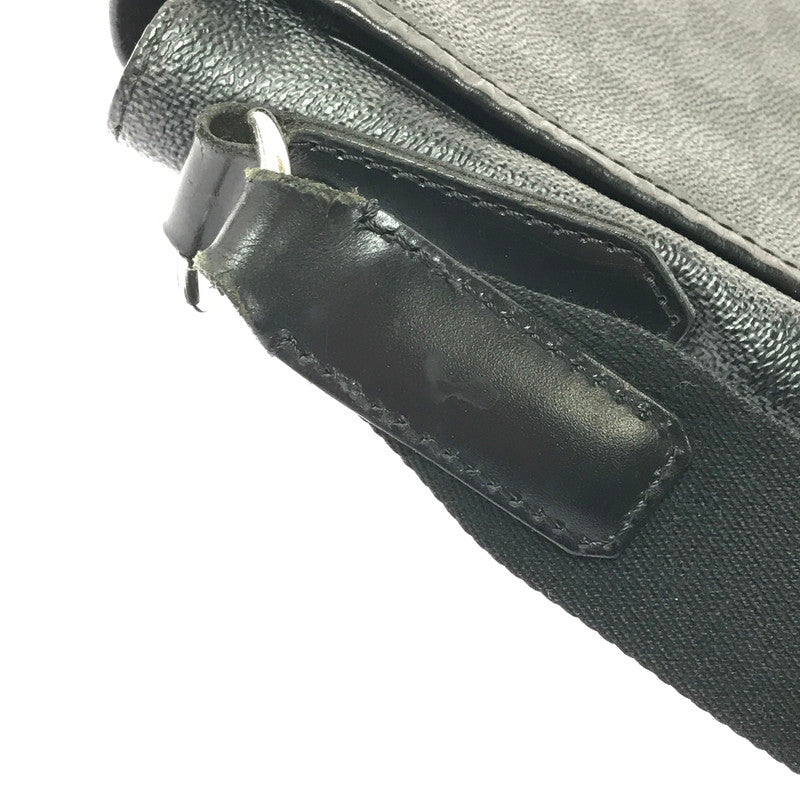 【中古品】【メンズ】 LOUIS VUITTON ルイヴィトン N58029 ダミエ グラフィット ダニエルMM ショルダーバッグ カバン 179-260503-na-04-tagh カラー：ブラック 万代Net店