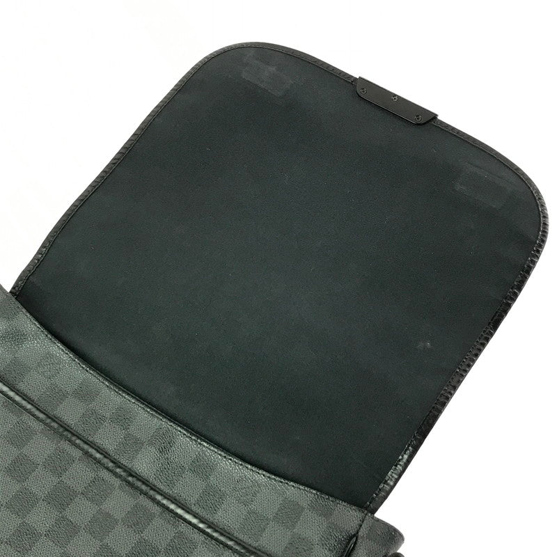 【中古品】【メンズ】 LOUIS VUITTON ルイヴィトン N58029 ダミエ グラフィット ダニエルMM ショルダーバッグ カバン 179-260503-na-04-tagh カラー：ブラック 万代Net店