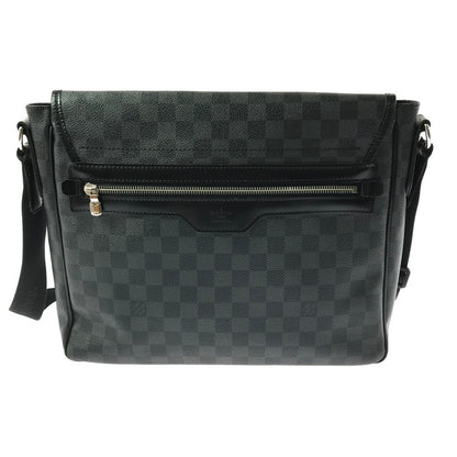 【中古品】【メンズ】 LOUIS VUITTON ルイヴィトン N58029 ダミエ グラフィット ダニエルMM ショルダーバッグ カバン 179-260503-na-04-tagh カラー：ブラック 万代Net店
