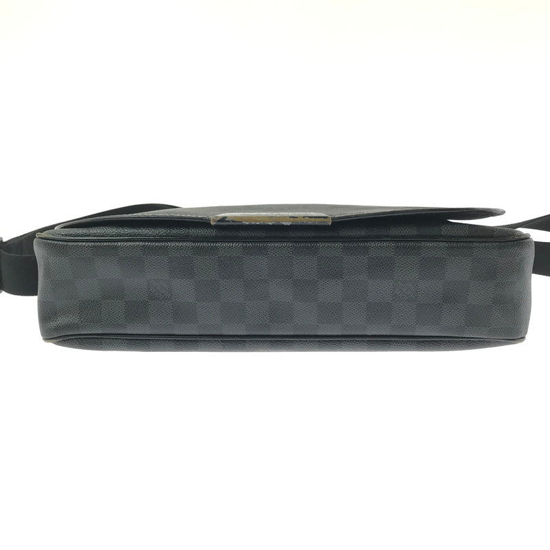 【中古品】【メンズ】 LOUIS VUITTON ルイヴィトン N58029 ダミエ グラフィット ダニエルMM ショルダーバッグ カバン 179-260503-na-04-tagh カラー：ブラック 万代Net店