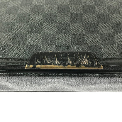 【中古品】【メンズ】 LOUIS VUITTON ルイヴィトン N58029 ダミエ グラフィット ダニエルMM ショルダーバッグ カバン 179-260503-na-04-tagh カラー：ブラック 万代Net店