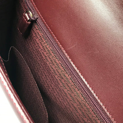【現状渡し品】【メンズ】 CARTIER カルティエ マストライン ブリーフケース ビジネスバッグ カバン 180-260503-na-01-tagh カラー：ボルドー 万代Net店