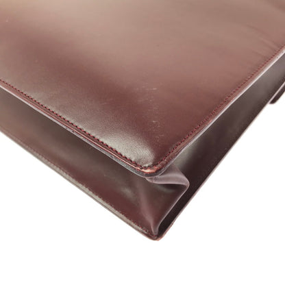 【現状渡し品】【メンズ】 CARTIER カルティエ マストライン ブリーフケース ビジネスバッグ カバン 180-260503-na-01-tagh カラー：ボルドー 万代Net店