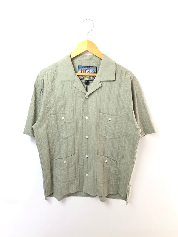 【中古品】【メンズ】 NANGA ナンガ MEZCAL SHIRT N2500-1J603C メスカル シャツ トップス 144-260524-rt-12-tagh サイズ：M カラー：カーキ 万代Net店