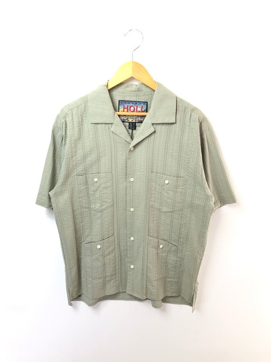 【中古品】【メンズ】 NANGA ナンガ MEZCAL SHIRT N2500-1J603C メスカル シャツ トップス 144-260524-rt-12-tagh サイズ：M カラー：カーキ 万代Net店