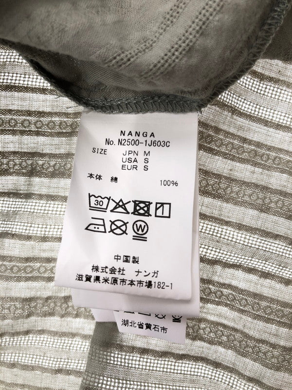 【中古品】【メンズ】 NANGA ナンガ MEZCAL SHIRT N2500-1J603C メスカル シャツ トップス 144-260524-rt-12-tagh サイズ：M カラー：カーキ 万代Net店