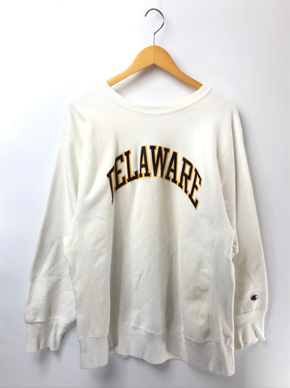 【現状渡し品】【メンズ】 CHAMPION チャンピオン REVERSE WEAVE 80's DELAWARE CREWNECK SWEAT デラウェア クルーネック スウェット トレーナー 146-260501-rt-12-tag サイズ：XL カラー：ホワイト 万代Net店