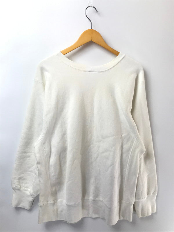 【現状渡し品】【メンズ】 CHAMPION チャンピオン REVERSE WEAVE 80's DELAWARE CREWNECK SWEAT デラウェア クルーネック スウェット トレーナー 146-260501-rt-12-tag サイズ：XL カラー：ホワイト 万代Net店