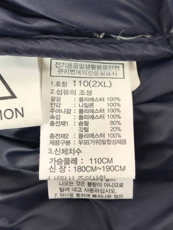 【中古品】【メンズ】 THE NORTH FACE WHITE LABEL ザ ノース フェイス ホワイト ラベル NJ1DK65B M'S ASPEN TECH DOWN JACKET ダウン ジャケット 144-260831-ty-02-tagh サイズ：2ＸＬ カラー：NAVY 万代Net店