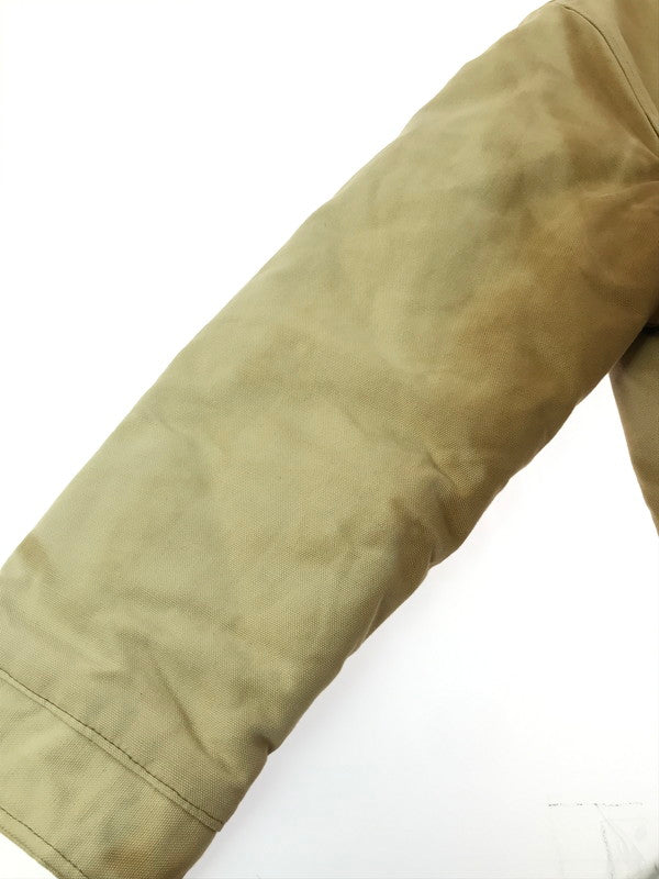 【現状渡し品】【メンズ】 DICKIES ディッキーズ 80S QUILTING LINER DUCK JACKET USA製 80年代 ダックジャケット アウター 146-260921-na-13-tagh サイズ：L カラー：ベージュ系 万代Net店