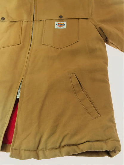 【現状渡し品】【メンズ】 DICKIES ディッキーズ 80S QUILTING LINER DUCK JACKET USA製 80年代 ダックジャケット アウター 146-260921-na-13-tagh サイズ：L カラー：ベージュ系 万代Net店