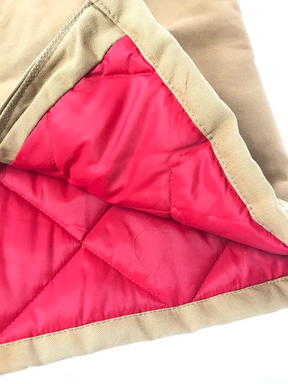 【現状渡し品】【メンズ】 DICKIES ディッキーズ 80S QUILTING LINER DUCK JACKET USA製 80年代 ダックジャケット アウター 146-260921-na-13-tagh サイズ：L カラー：ベージュ系 万代Net店