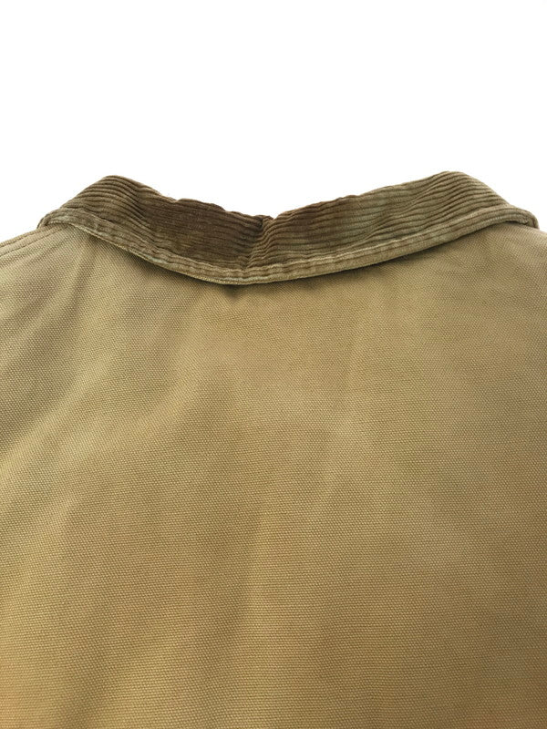【現状渡し品】【メンズ】 DICKIES ディッキーズ 80S QUILTING LINER DUCK JACKET USA製 80年代 ダックジャケット アウター 146-260921-na-13-tagh サイズ：L カラー：ベージュ系 万代Net店