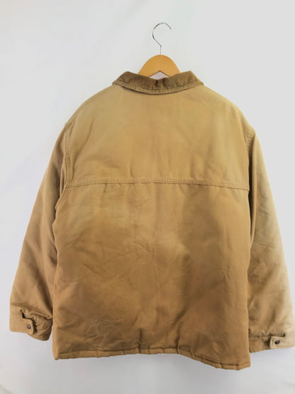 【現状渡し品】【メンズ】 DICKIES ディッキーズ 80S QUILTING LINER DUCK JACKET USA製 80年代 ダックジャケット アウター 146-260921-na-13-tagh サイズ：L カラー：ベージュ系 万代Net店