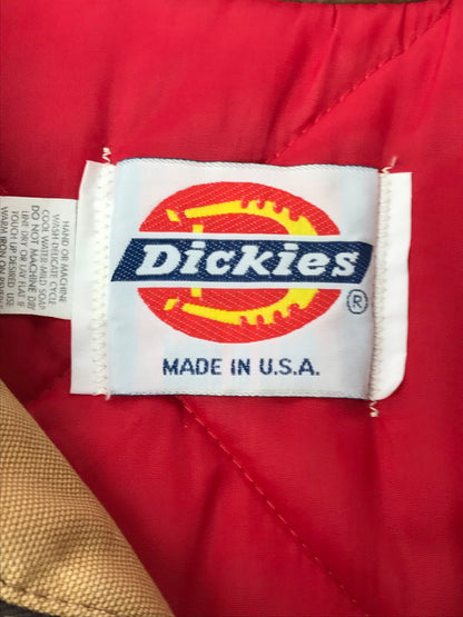 【現状渡し品】【メンズ】 DICKIES ディッキーズ 80S QUILTING LINER DUCK JACKET USA製 80年代 ダックジャケット アウター 146-260921-na-13-tagh サイズ：L カラー：ベージュ系 万代Net店