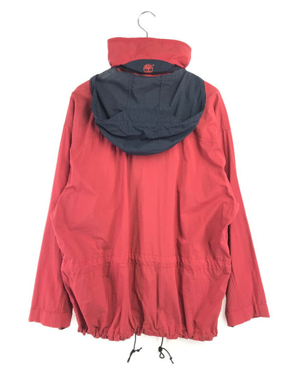 【中古品】【メンズ】 TIMBERLAND WEATHERGEAR NYLON JACKET RED ウェザー ギア ナイロン ジャケット ライトアウター 146-260820-rt-40-tag カラー：レッド 万代Net店