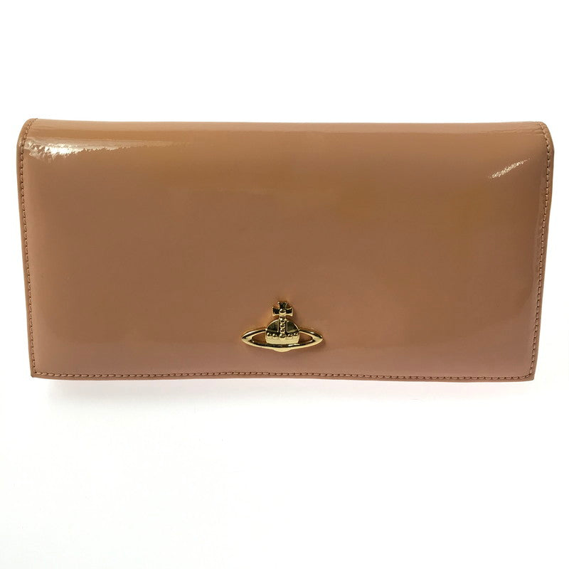 【中古品】【レディース】 Vivienne Westwood ヴィヴィアンウエストウッド ORB MOTIF LONG WALLET オーブ モチーフ ロングウォレット 長財布 200-260331-na-05-tag カラー：ピンク系 万代Net店