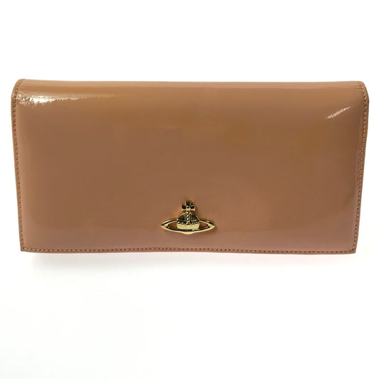 【中古品】【レディース】 Vivienne Westwood ヴィヴィアンウエストウッド ORB MOTIF LONG WALLET オーブ モチーフ ロングウォレット 長財布 200-260331-na-05-tag カラー：ピンク系 万代Net店